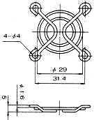 10pcs Fan guard Protective grill 40x40mm SUNON