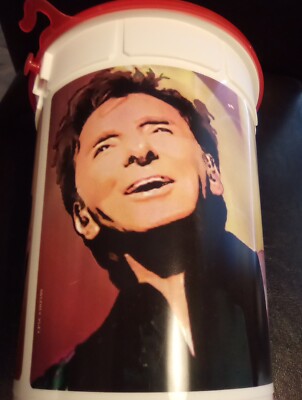 BARRY MANILOW HILTON CASINO LAS VEGAS NEVADA LARGE LOGO CUP GREAT FOR COLLECTION