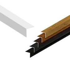 uPVC Plastic Angle Corner Trim 90 Degree Rigid PVC Joint Cover L Shaped Bead 5m