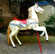 Antiques Karussellpferd um 1900 Original rar Sammlung Auflösung