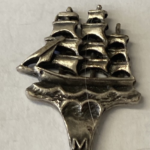 Vintage Souvenir Spoon US Collectible Mystic Connecticut