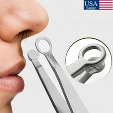 Round Tip Tweezers Nasal Hair Trimmer Personal Care Tools Nose hair clippers USA