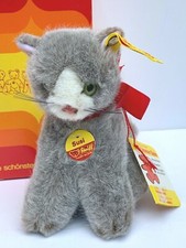 Steiff Susi Cat 1493/13 Made In West Germany 4.5" Tall Original Box Tags New