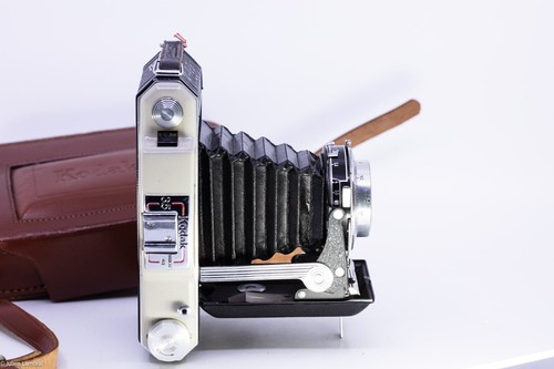 Kodak 3,5 modèle 40 camera with angenieux lens anastigmat 100mm c1D - Photo 5/8