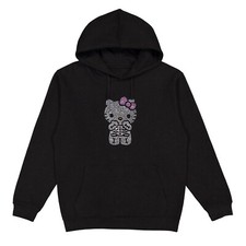 Hello Kitty Rhinestone Hoodie Pullover Sweatshirt