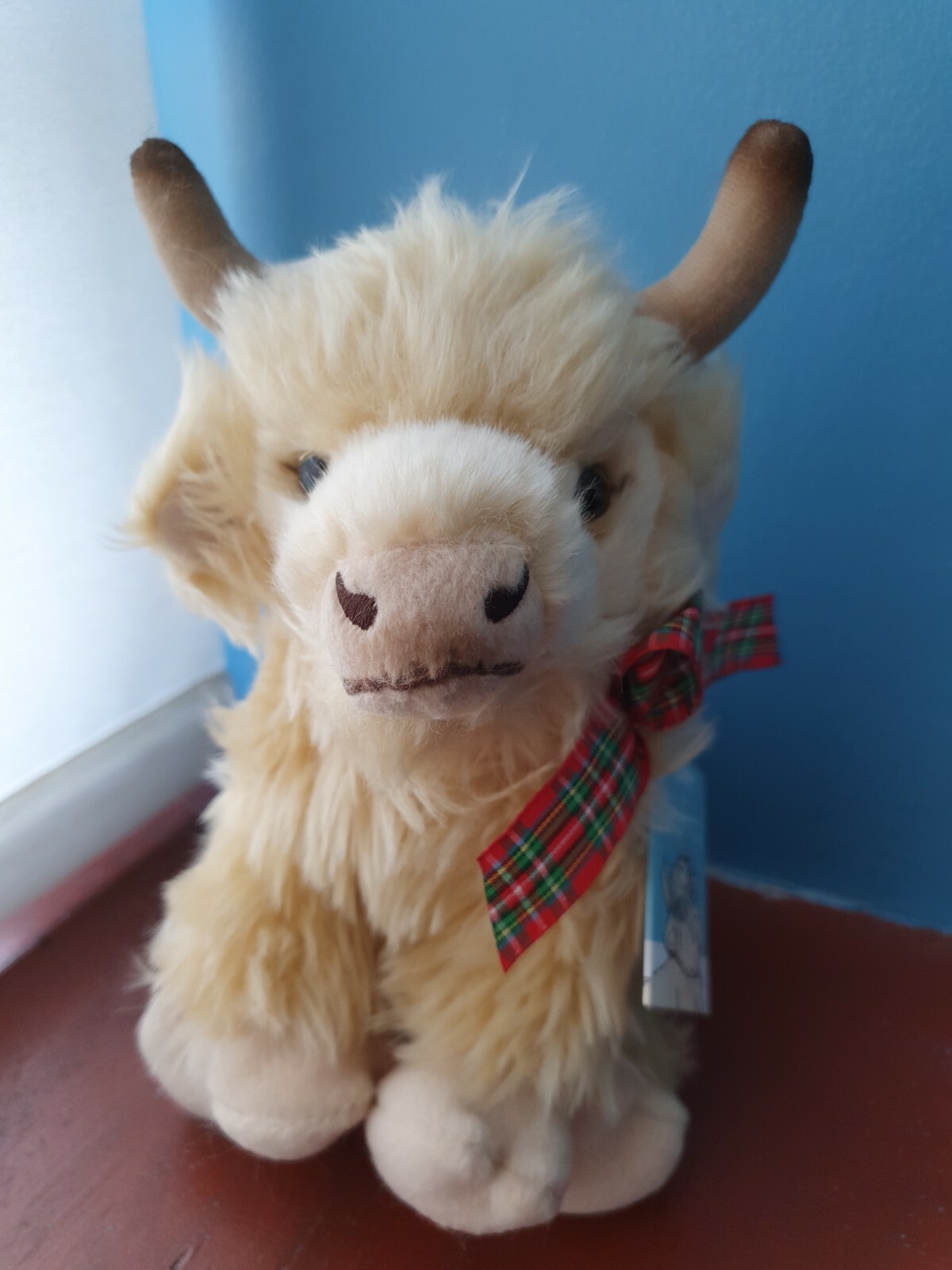 Poppy the Highland Calf teddy Highland Cow soft toy HIGHLAND COWS plush cow farm