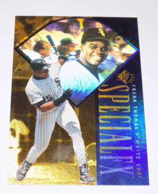 1996 Upper Deck SP SpecialFX Frank Thomas Baseball Card #35/48 | eBay