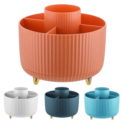 360° drehbarer Make-up-Pinselhalter, Organizer, Tisch-Kosmetikbecher