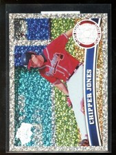 2011 TOPPS SILVER #169 CHIPPER JONES BRAVES MINT A0976