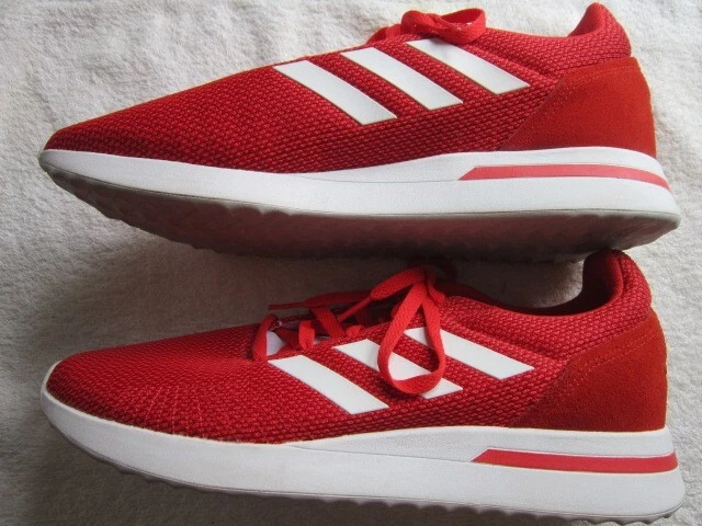 Adidas ~Run70s Ortholite Sneaker ~Red w/White Stripes ~B96556~ Men size 10~NWOB! - Image 2 of 4