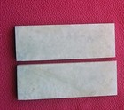 1 paire plaquettes  resine albâtre pour coutellerie