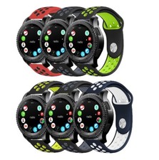 Silicone Bracelet Strap Watch Band For Samsung Gear S3 Frontier/Classic 22mm