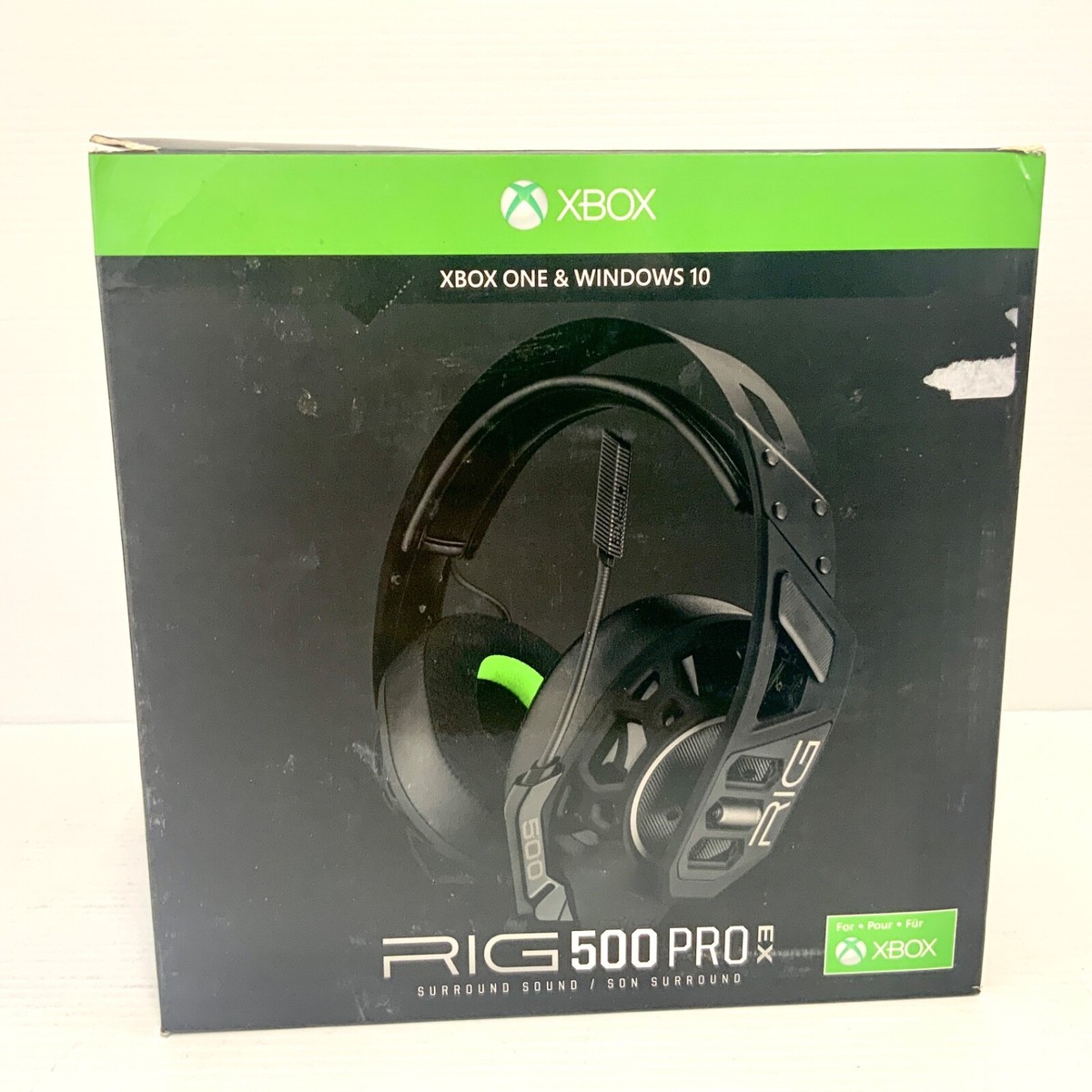 Nacon RIG 500 Pro EX Black Headset Box PC Xbox One Series