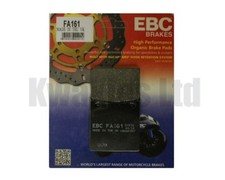 Fits: Kawasaki ZXR750 M1 / M2 1993-1995 Pair of EBC Rear Brake Pads FA161