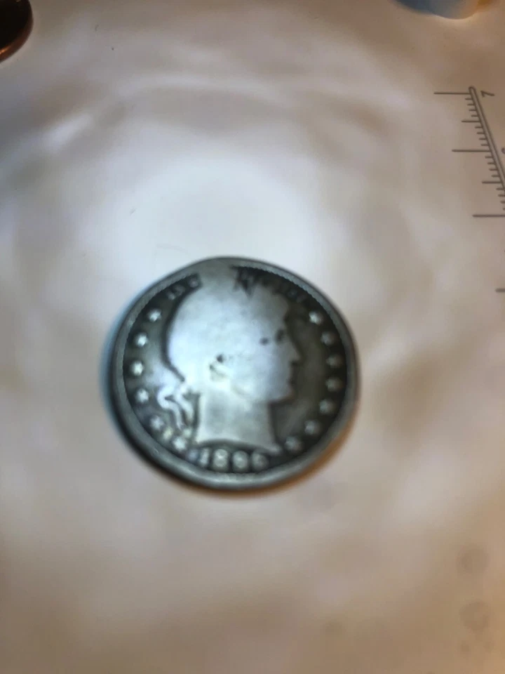 1896 Barber Quarter Error coin. Extremely Rare!!!! - Image 4 of 4