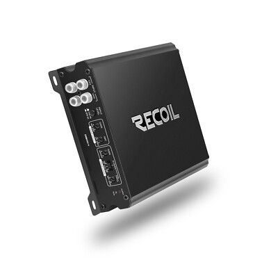 Recoil DI800.4 Full-Range Class-D 4-Channel Car Audio Amplifier, 1,500 Watts
