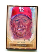 2020 Topps Transcendent Mark McGwire Club Members FRAMED ART SKETCH CARD 14/95