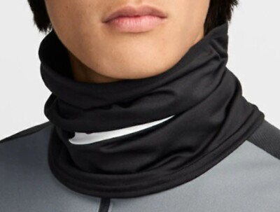 Nike Unisex Academy Running Neck Warmer Black White Face Mask