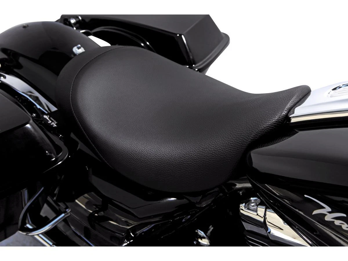 Danny Gray Motorcycle IST Minimalist Solo Seat For Touring Models Black Vinyl