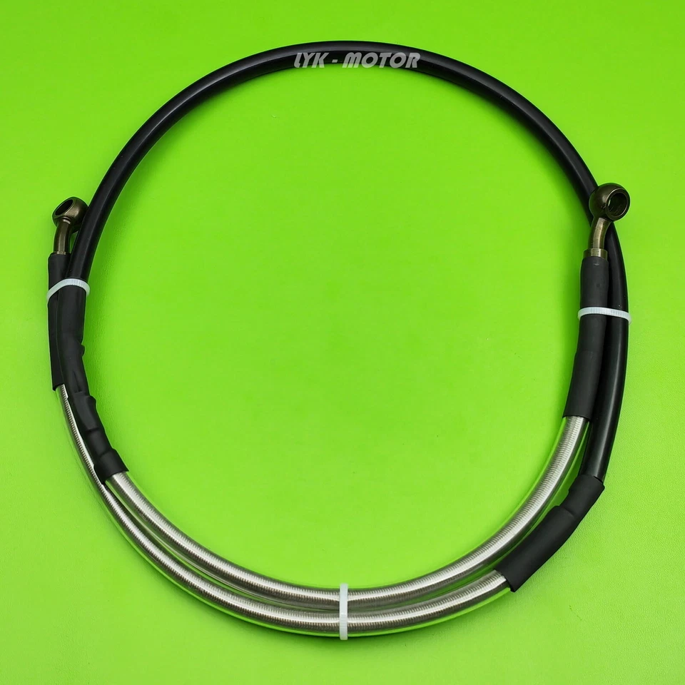 Línea de manguera trenzada de freno delantero y trasero para HONDA CRF250R CRF250RX CRF450R CRF450RX Foto 2 de 3