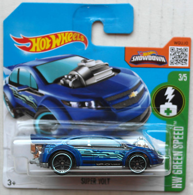Hot Wheels Super Volt Chevy Chevrolet blau HW Green Speed Neu/OVP Auto Car blue