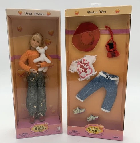 Only Hearts Club Doll Taylor Angelique & Dog in Original box + Ready to Wear 207