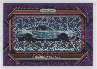 2023 Panini Prizm Rides Purple Velocity Prizm 40/199 Bubba Wallace #97 0b3n