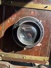 Antique Old vintage  Large AFGA  ANSO Camer w/ case  9 wooden  plates extra lens — photo 6