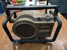 Sangean TB-100 TOUGHBOX FM/AM/Aux Ultra-Rugged Digital Rechargeable Radio, Green