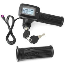 48V Throttle Replacement with M Key Button for Electric Dirt Bike Upgrade