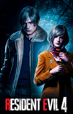 Resident Evil 4 Remake 2023 Poster 11x17 Leon Kennedy Ashley Graham