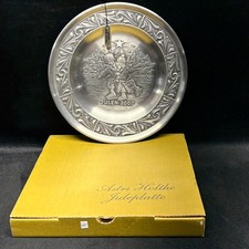 A. Holthe Norway Pewter Julen 2000 Christmas Plate #28