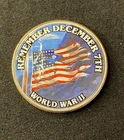 Colorized Kennedy JFK Half Dollar World War II Remember December 7th Free Ship