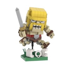Barbarian Warrior 321PCS Blocchi di Costruzione Figura Clash Royale Style Clans Model