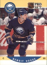 BENOIT HOGUE #416 1990 Pro Set Buffalo Sabres NM