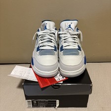 Nike Air Jordan 4 Retro Military Blue Size 13 2006 release Rare Tried On SB