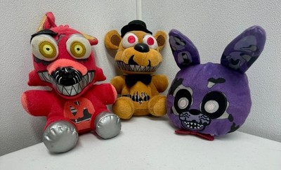 Five Nights at Freddy s Plush Lot of 3 FNAF Characters 6-8  No Tags 
