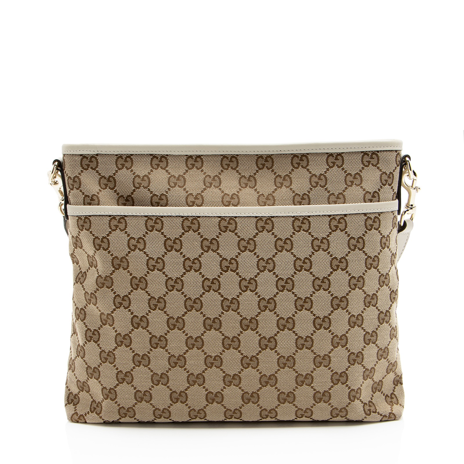 Gucci GG Canvas Classic Flat Medium Messenger - image 3