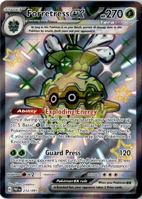 Forretress ex - | Ultra Rare | SV02: Paldea Evolved | 230/193 | NM | EN