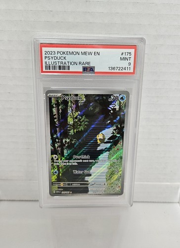 Psyduck graded PSA 9 for sale on eBay