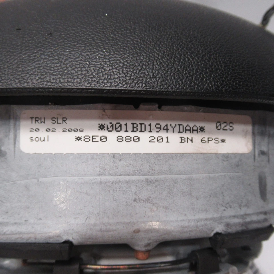 Audi S4 2007 2008 airbag de rueda bolsa de aire del conductor fabricante de equipos originales Foto 4 de 4