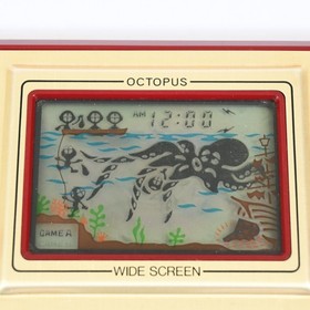 Nintendo Game & Watch Octopus OC-22 Wide Screen Handheld Vintage