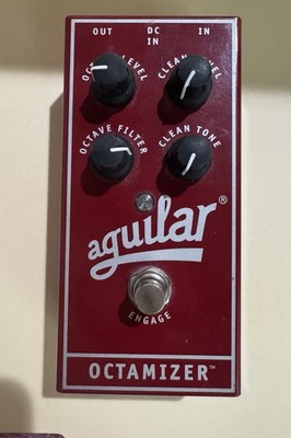 Aguilar Amplification Octamizer V1 Octave Analog Octaver Guitar Effect Pedal