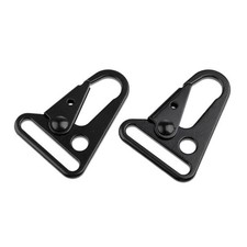 2x Camping Spring Clip Hook Fit for Key Chain Keyring Hiking Camping Travel