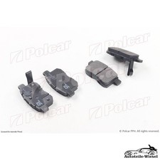 Bremsbelagsatz Nissin-System Hinten für Honda Accord IX Limo Viii Kombi ab 08->