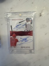 2019 Acuna Ohtani Flawless Dual Auto White Box 1/1