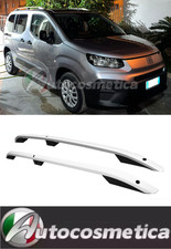 Per Fiat Doblo III (510/511) LONG (L2 Maxi) 23  Barre metallo portatutto argento