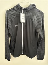 Nike Dri-FIT Strike Full Zip Soccer Jacket Women's MEDIUM Black Grey DH9153