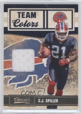 2010 Panini Classics Team Colors Materials 256/299 CJ Spiller #13 0g0