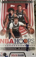 2025-26 NBA Hoops Basketball Hobby Box Sealed QTY In Hand